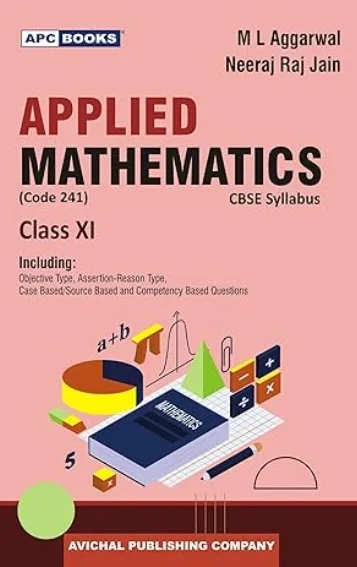 M.L. Aggarwal Applied Mathematics Class 11 textbook