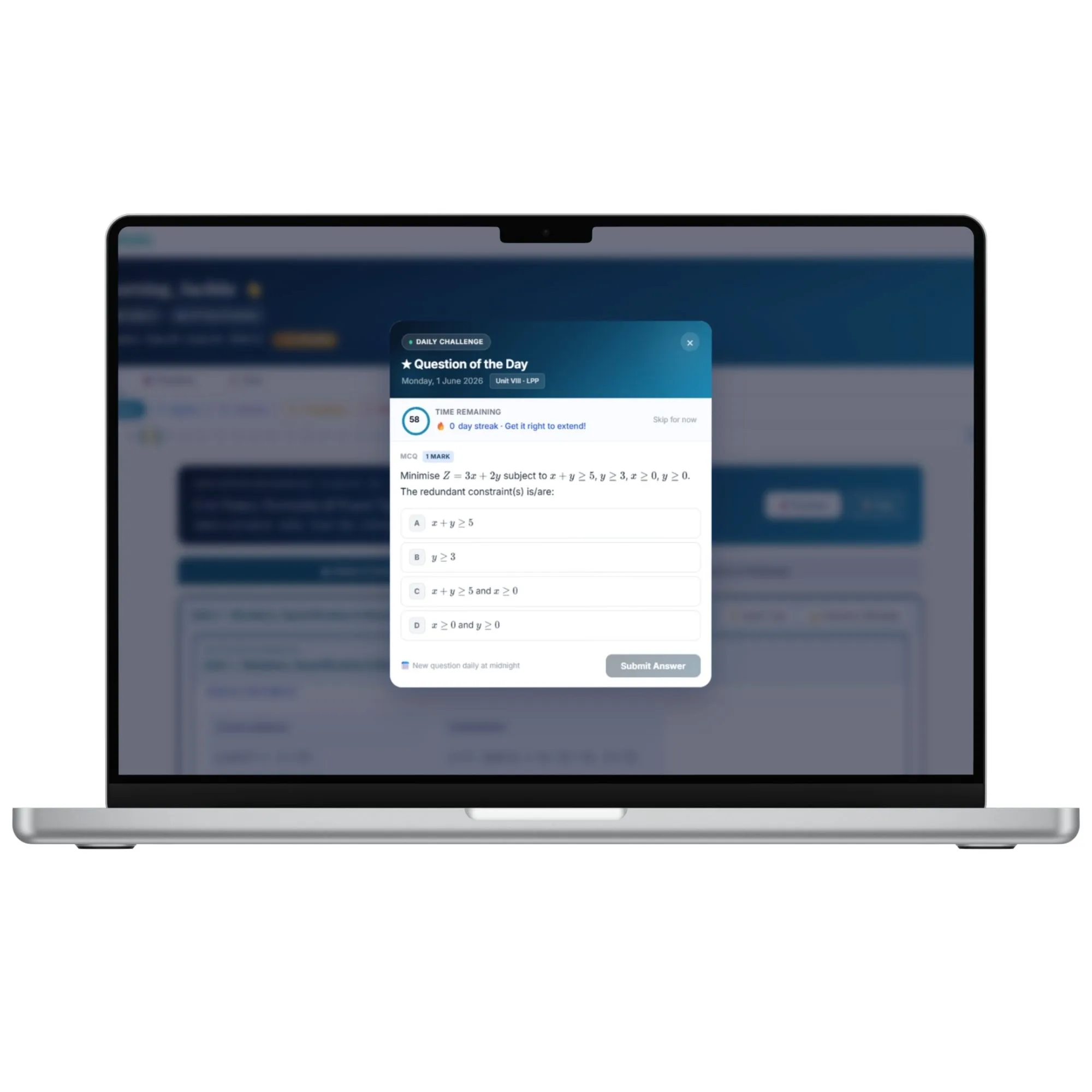 Class 12 Applied Maths AI Question Bank — Dashboard