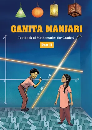 Ganita Manjari Part II — Class 9 Maths textbook cover